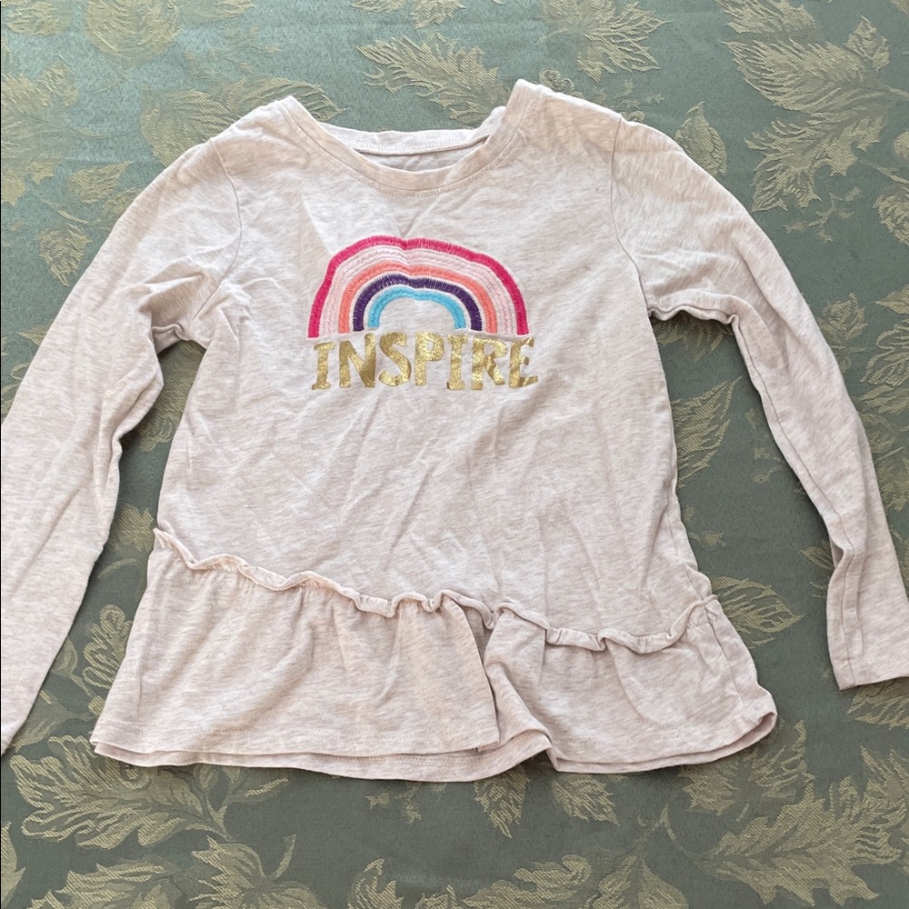 Garanimals Long Sleeve Top - Pink and Gold